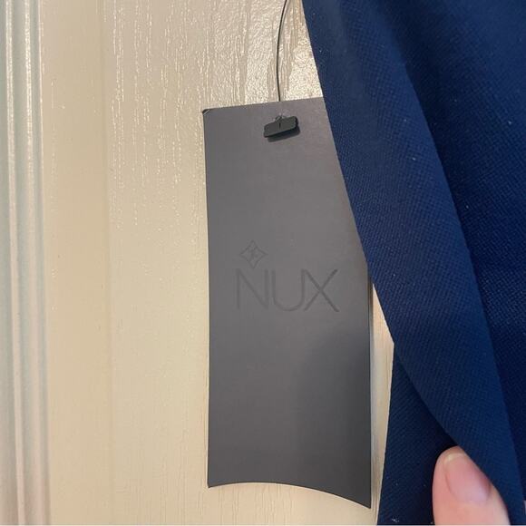 NUX Undulate Navy Leggings‎ NWT Small - Picture 7 of 9